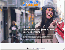 Tablet Screenshot of consopremium.com
